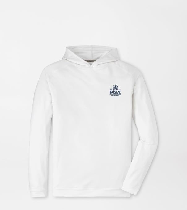 PGA Championship Pine Performance Hoodie in White