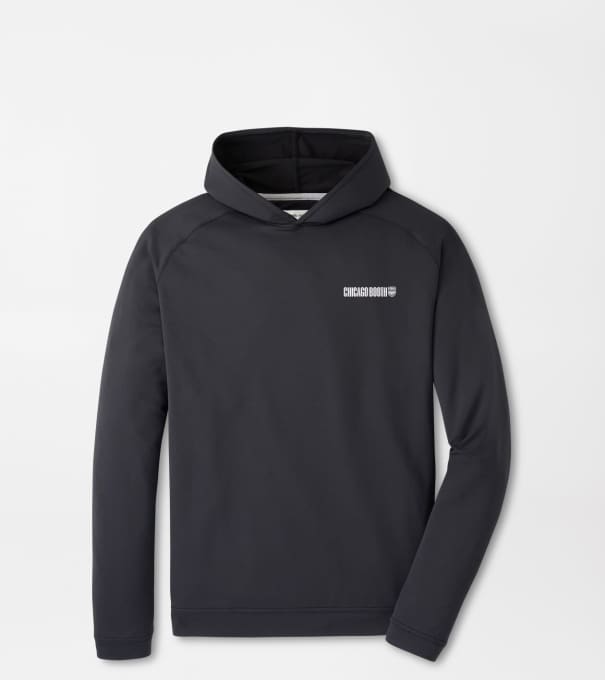 University of Chicago Booth Pine Performance Hoodie in Black