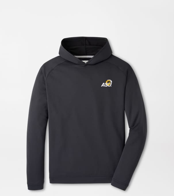 Angelo State University Pine Performance Hoodie in Black