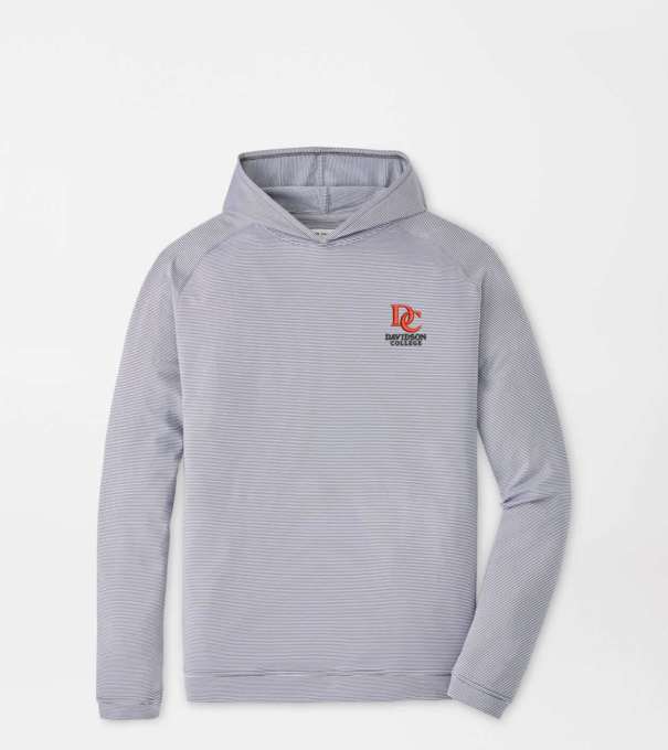 Davidson Pine Sugar Stripe Performance Hoodie in Iron