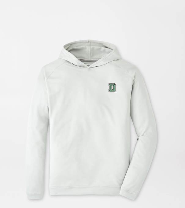 Dartmouth Pine Performance Hoodie in British Grey