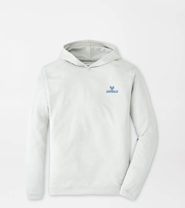 University at Buffalo Pine Performance Hoodie in British Grey