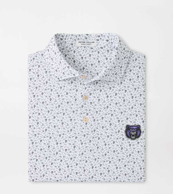 Central Arkansas Kick Off Performance Jersey Polo in Gale Grey