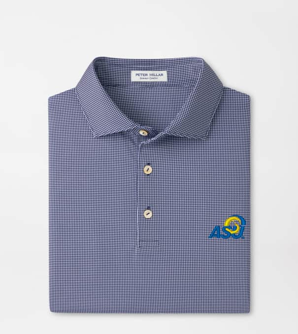 Angelo State University Border Performance Jersey Polo in Navy