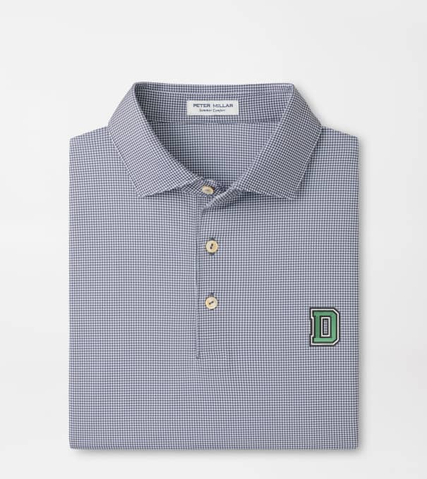 Dartmouth Border Performance Jersey Polo in Iron