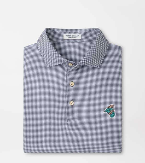 Coastal Carolina Border Performance Jersey Polo in Iron