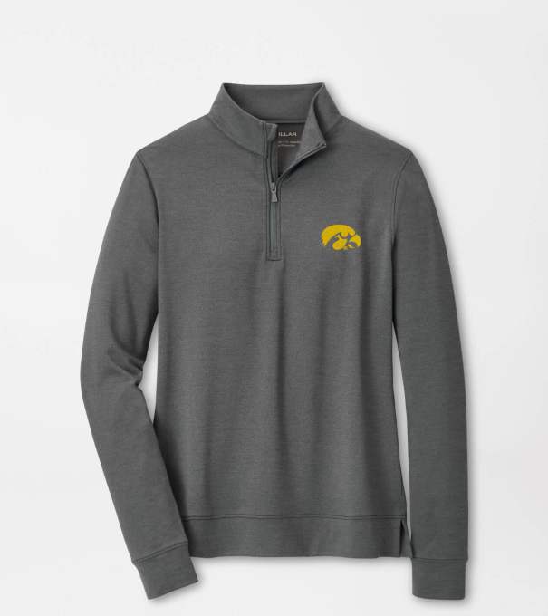 Iowa Women's Perth Performance Pullover in Iron