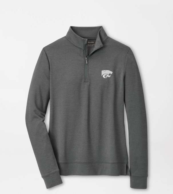 Kansas State Women's Perth Performance Pullover in Iron