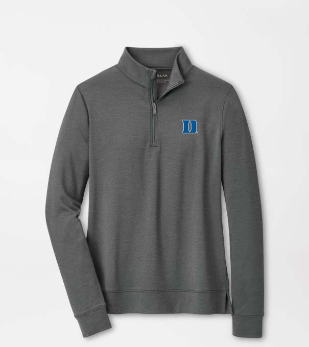 Duke University Women's Perth Performance Pullover in Iron