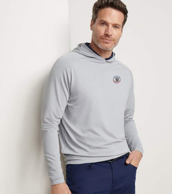 126th U.S. Open Pine Performance Hoodie in Gale Grey