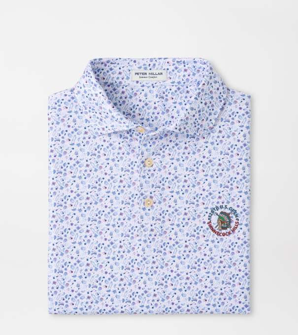 126th U.S. Open Oyster Roast Performance Jersey Polo in White