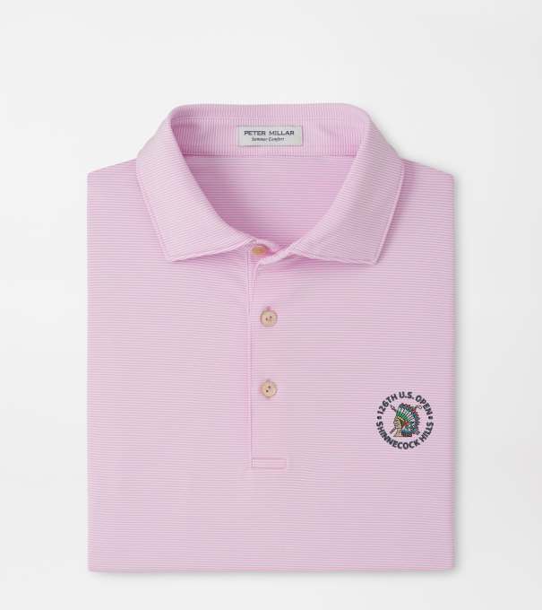 126th U.S. Open Jubilee Performance Jersey Polo in PINK PARFAIT