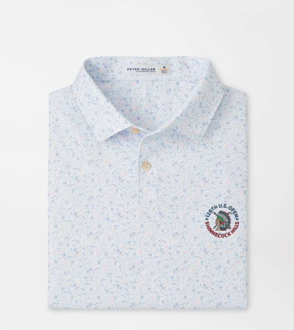 126th U.S. Open Featherweight Land Of The Free Performance Polo in White