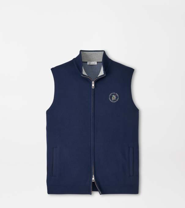 126th U.S. Open Coolspun Lite Full-Zip Sweater Vest in Navy