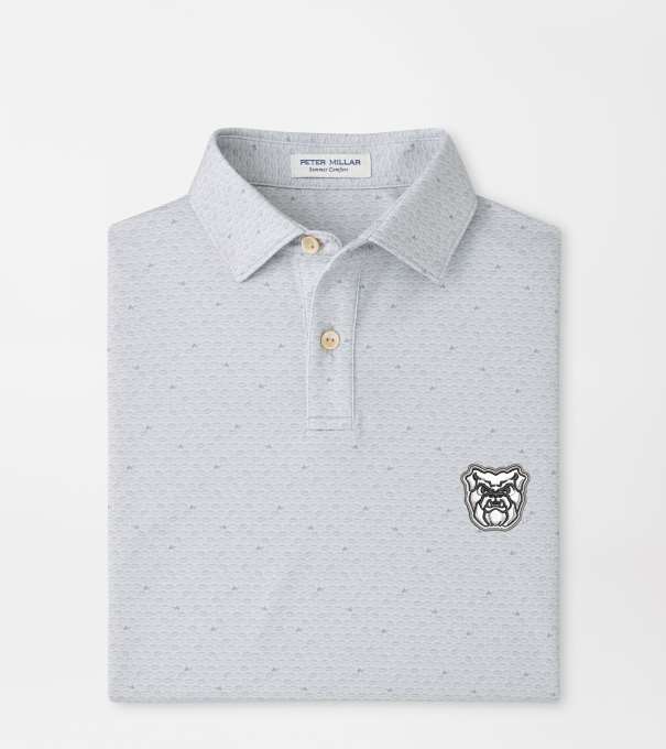 Butler On The Ball Youth Performance Jersey Polo in British Grey