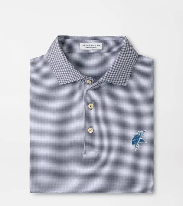 Elizabeth City Border Performance Jersey Polo in Iron