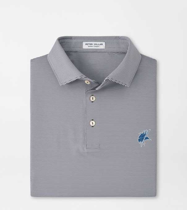 Elizabeth City Jubilee Performance Jersey Polo in Iron