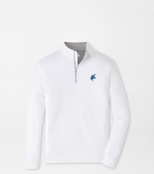 Elizabeth City Perth Performance Quarter-Zip in White