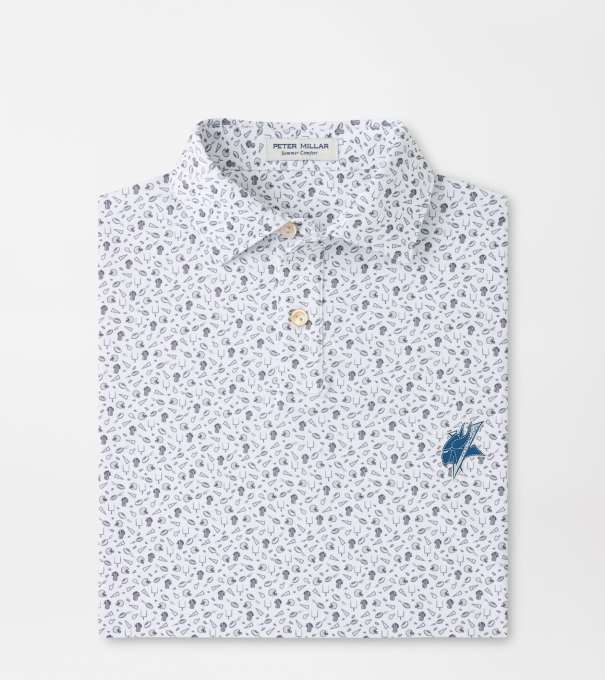 Elizabeth City Kick Off Youth Performance Jersey Polo in Gale Grey