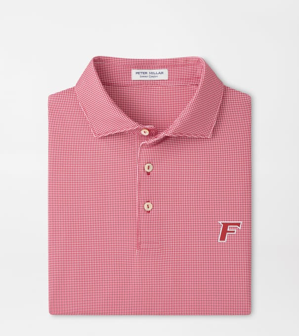 Fairfield Border Performance Jersey Polo in Red3