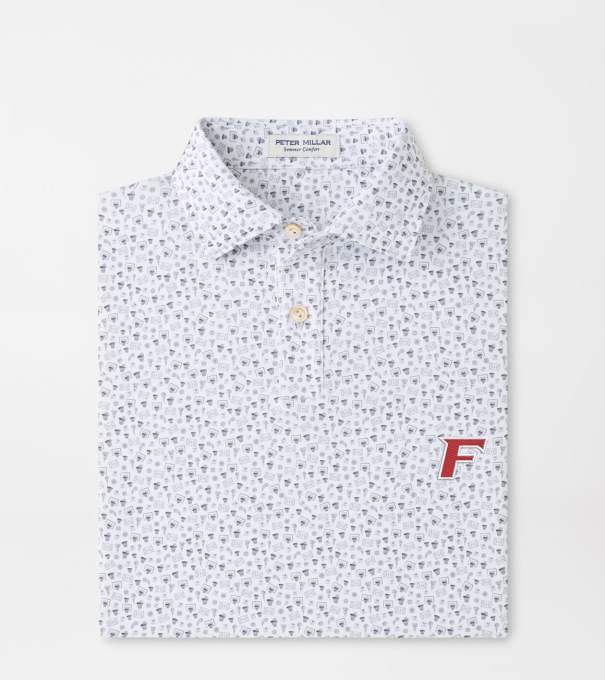 Fairfield Buzzer Beater Youth Performance Jersey Polo in White