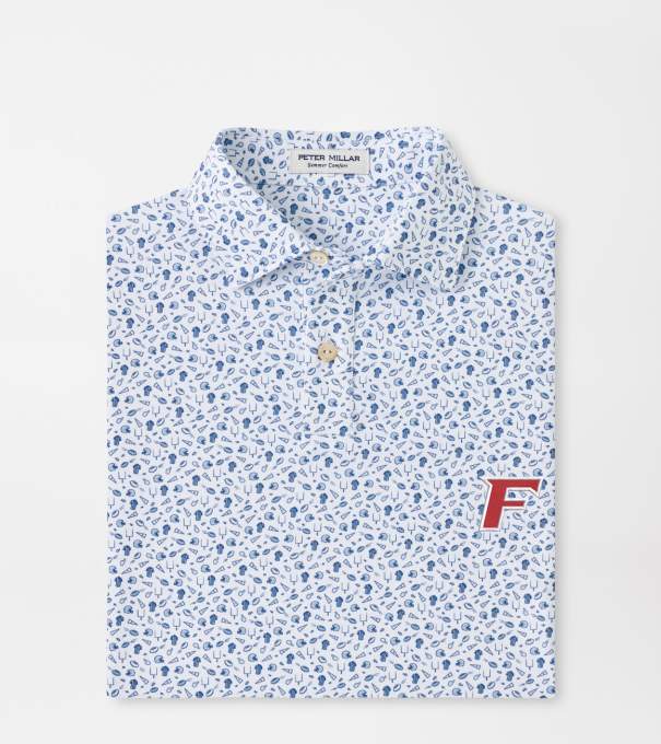 Fairfield Kick Off Youth Performance Jersey Polo in Blue Frost