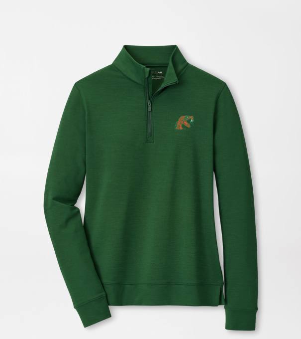 Florida A&M Women's Perth Performance Pullover in Green1