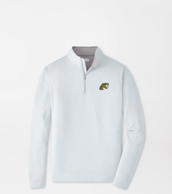 Florida A&M Perth Performance Quarter-Zip in British Grey