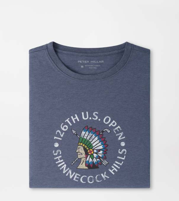 126th U.S. Open Shinnecock Hills T-Shirt in Navy