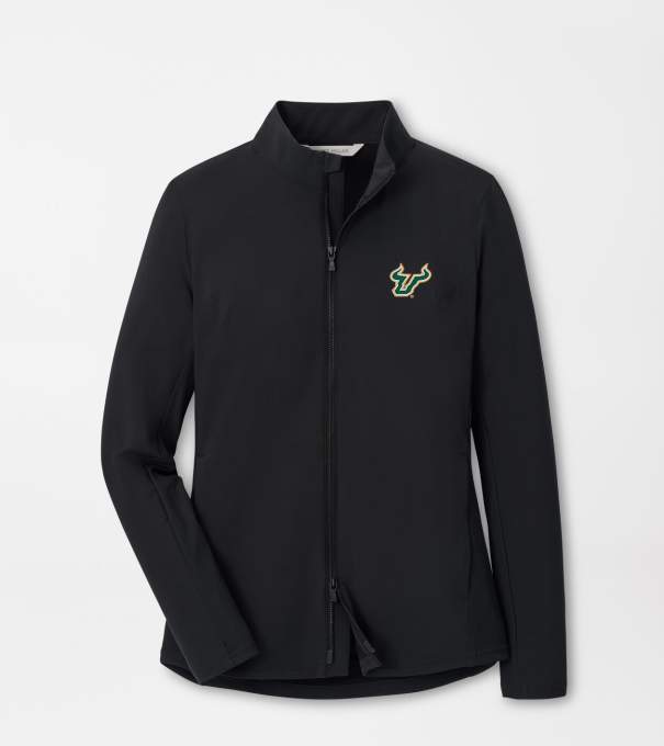 University of South Florida Women's Dunes Jacket in Black
