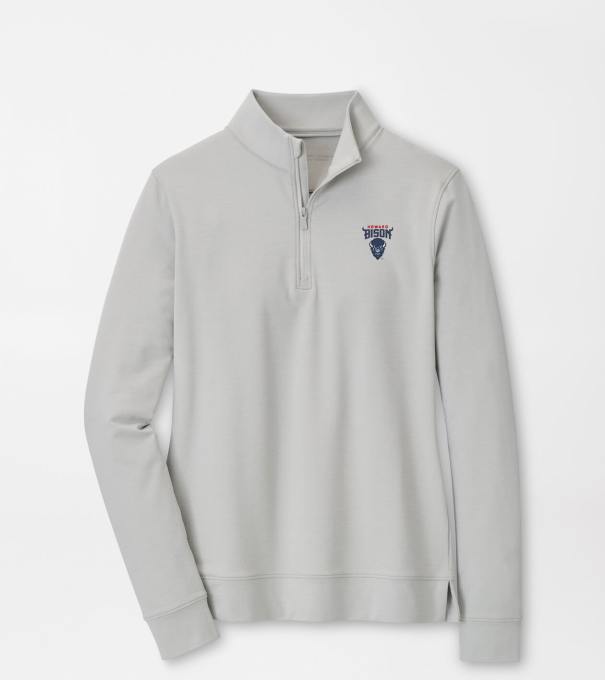 Howard University Women's Perth Performance Pullover in British Grey