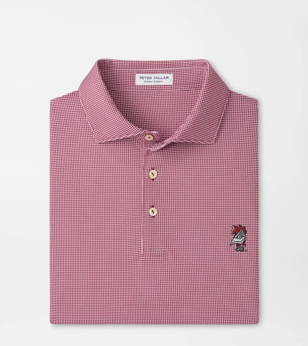 South Carolina Vault Border Performance Jersey Polo in Maroon2