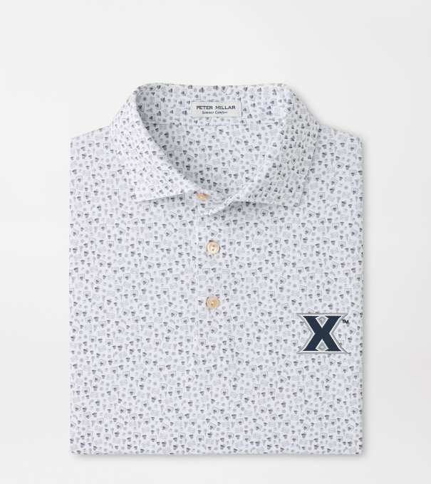 Xavier Buzzer Beater Performance Jersey Polo in White