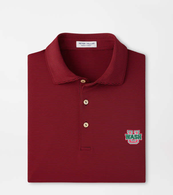 Washington St. Louis Jubilee Performance Jersey Polo in Black / Red3
