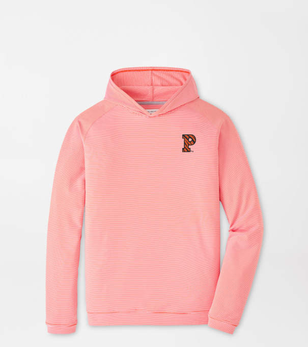 Princeton Tigers Pine Sugar Stripe Performance Hoodie in Orange6