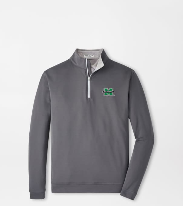 Marshall Perth Performance Quarter-Zip in Iron