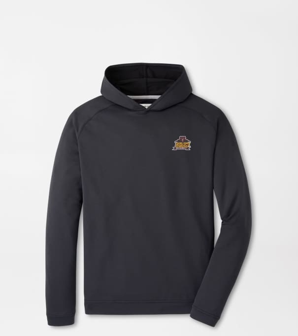 Shaw University Pine Performance Hoodie in Black