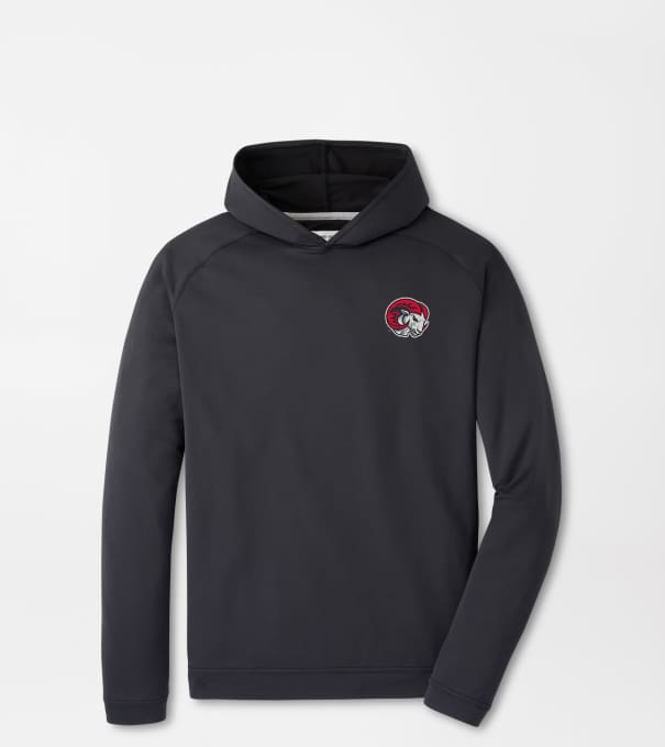 Winston Salem State Pine Performance Hoodie in Black