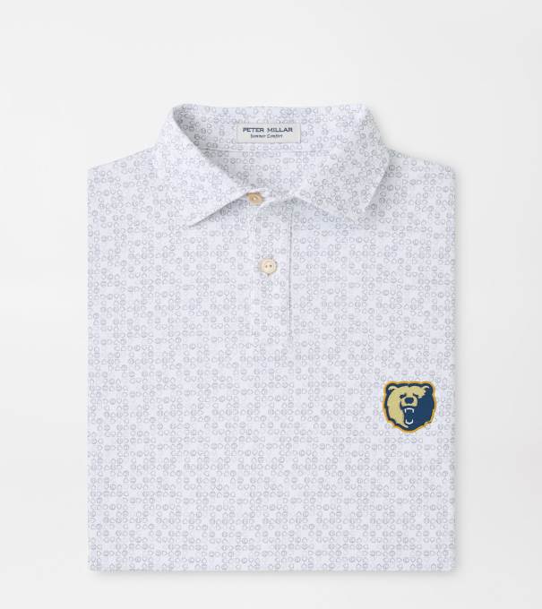 Morgan State Bases Loaded Youth Performance Jersey Polo in White