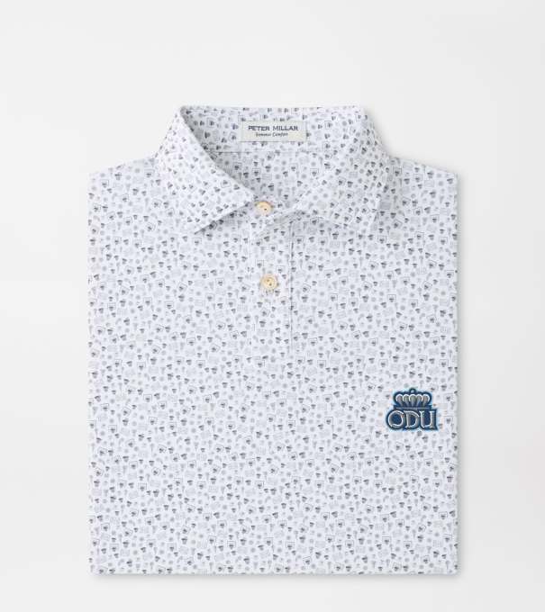 Old Dominion University Buzzer Beater Youth Performance Jersey Polo in White