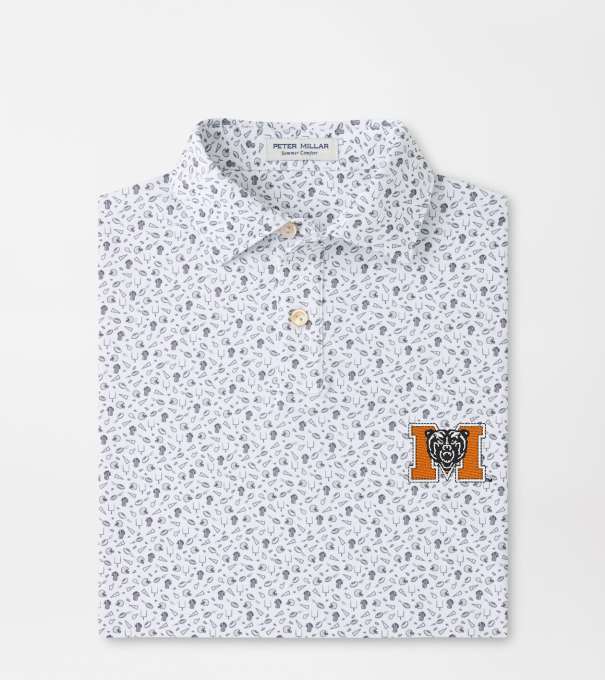 Mercer Kick Off Youth Performance Jersey Polo in Gale Grey