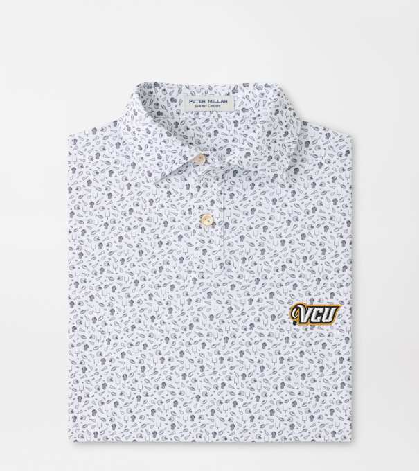 VCU Kick Off Youth Performance Jersey Polo in Gale Grey