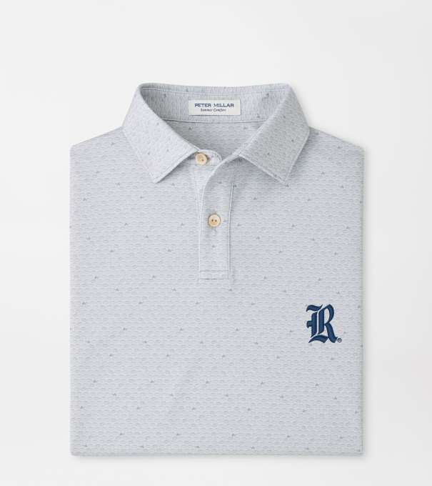 Rice University On The Ball Youth Performance Jersey Polo in British Grey