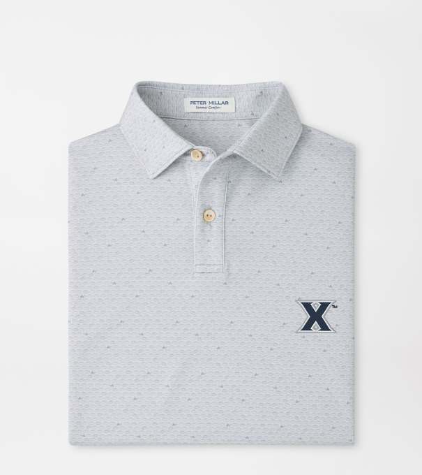 Xavier On The Ball Youth Performance Jersey Polo in British Grey