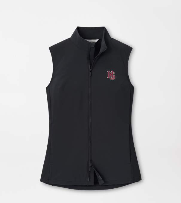 Hampden Sydney Women's Dunes Vest in Black