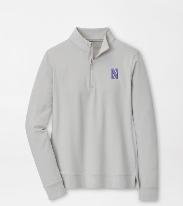 Northwestern Women's Perth Performance Pullover in British Grey
