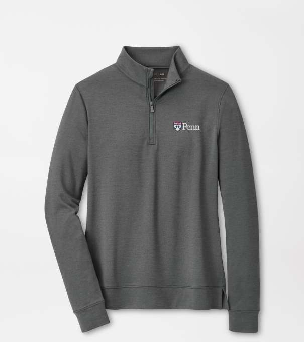 UPenn Women's Perth Performance Pullover in Iron