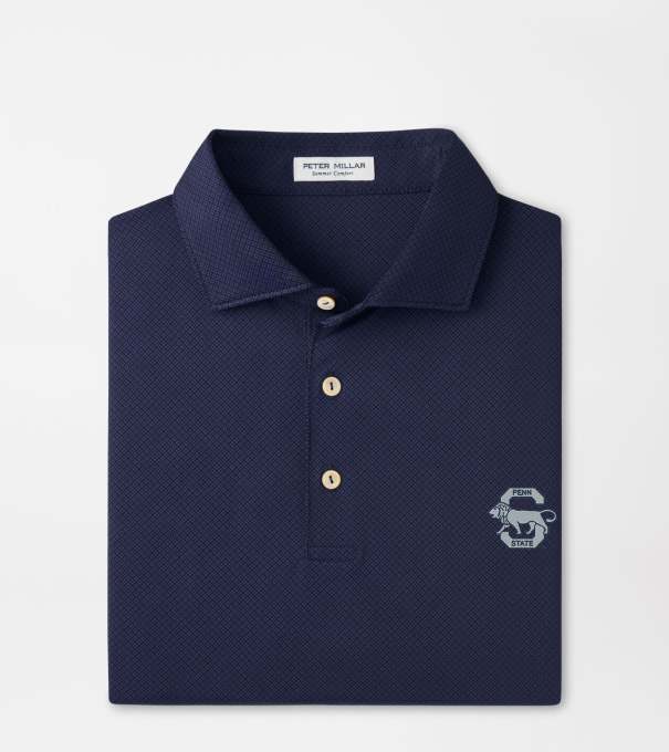 Penn State Vaut Hugo Performance Jersey Polo in Navy