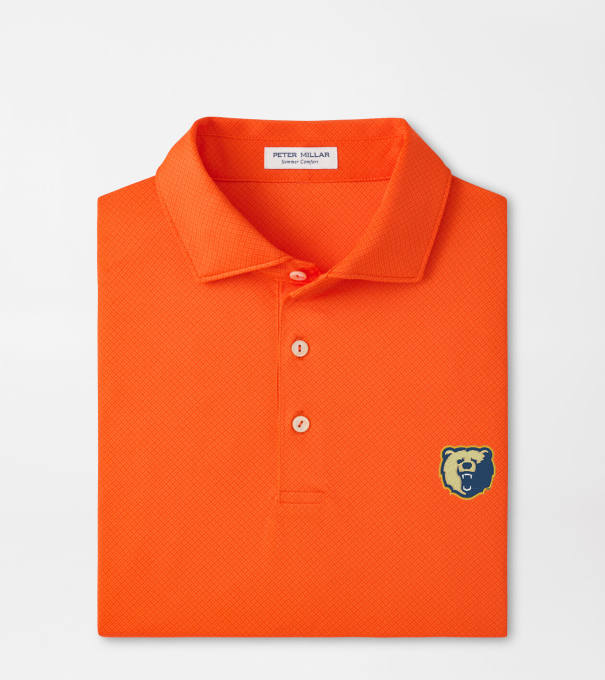 Morgan State Hugo Performance Jersey Polo in Orange6