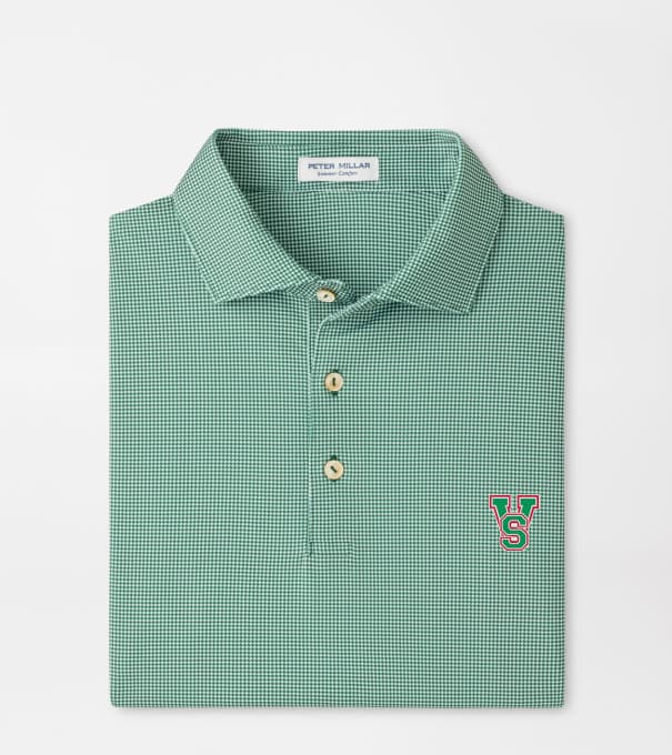 Mississippi Valley State Border Performance Jersey Polo in Green1